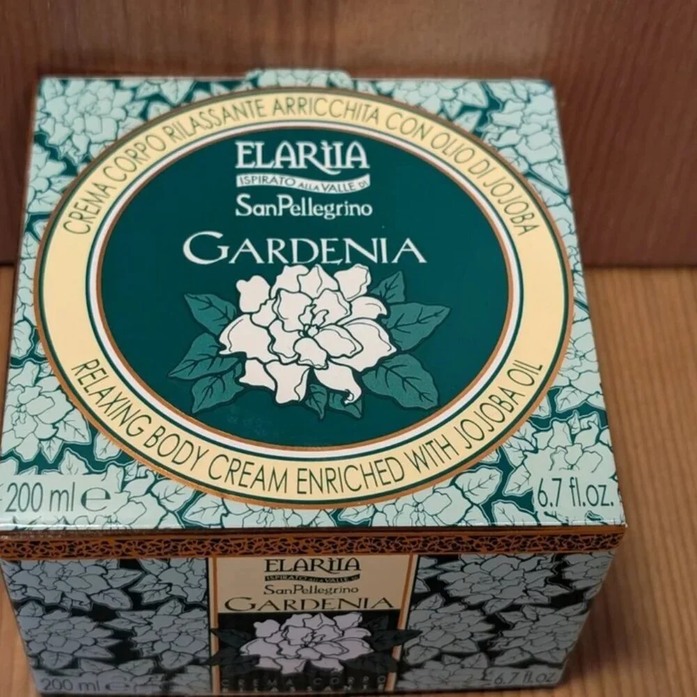 Elariia San Pellegrino Gardenia Relaxing Body Cream Enriched With JoJoba Oil